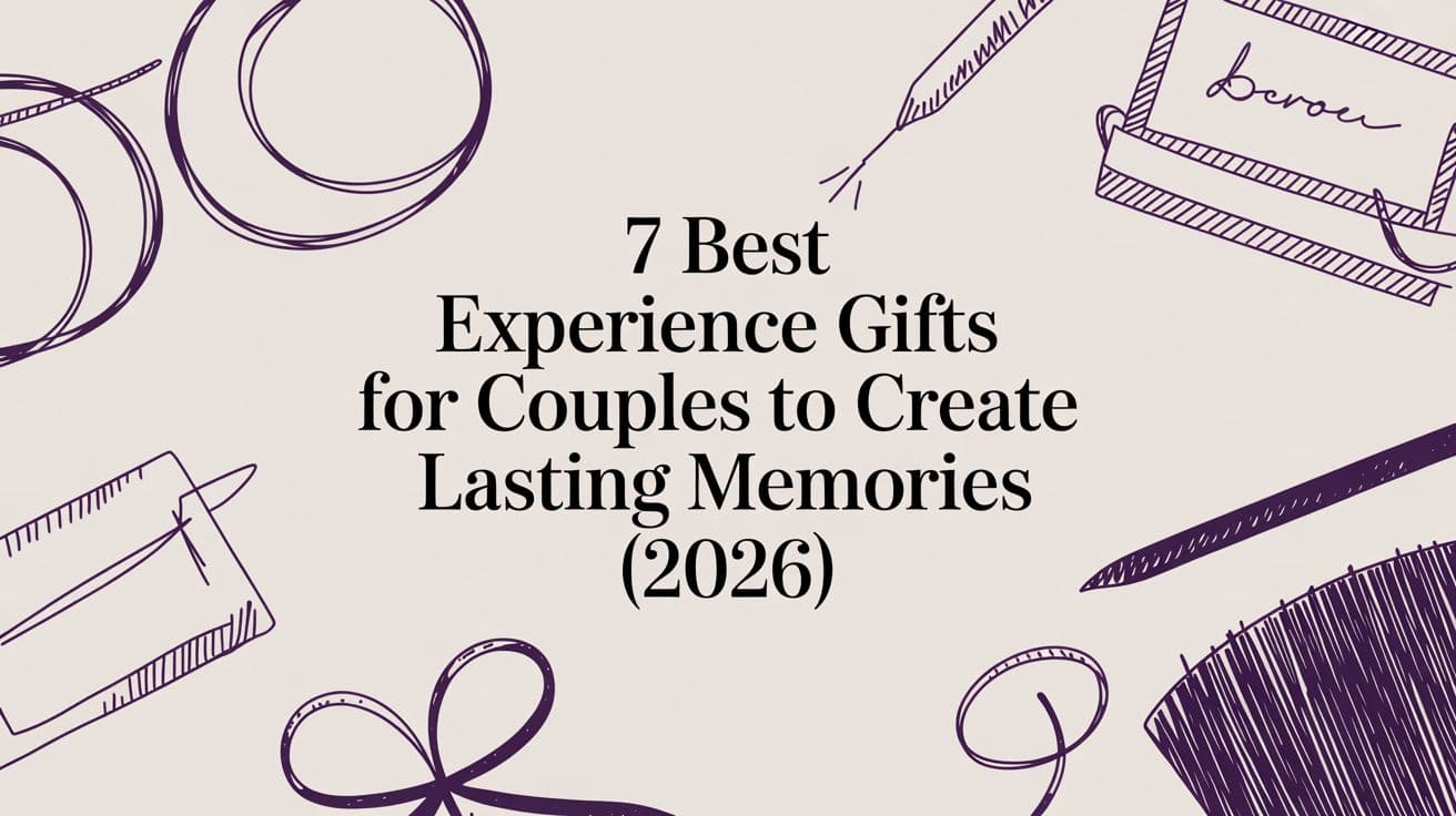 7 Best Experience Gifts for Couples to Create Lasting Memories (2026)