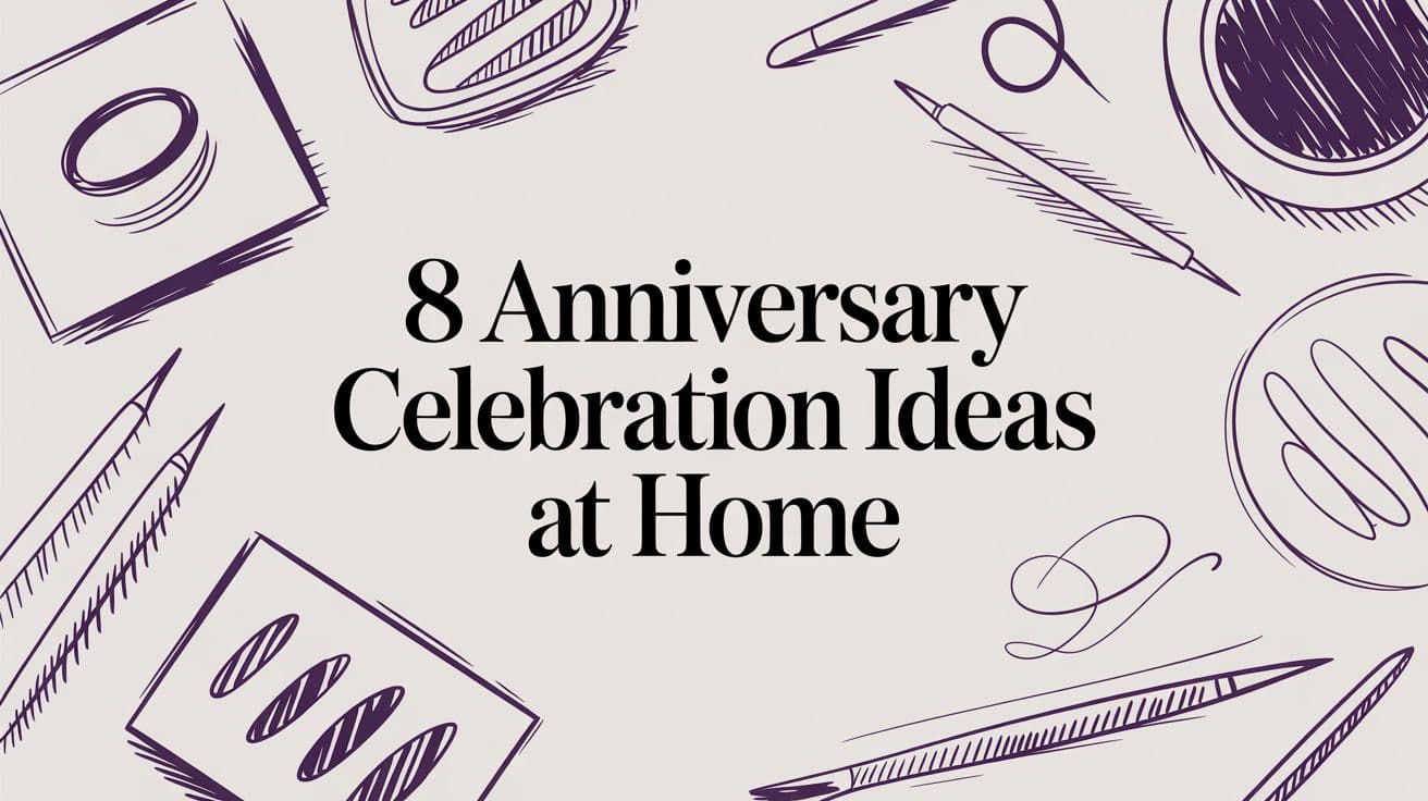 8 Anniversary Celebration Ideas at Home