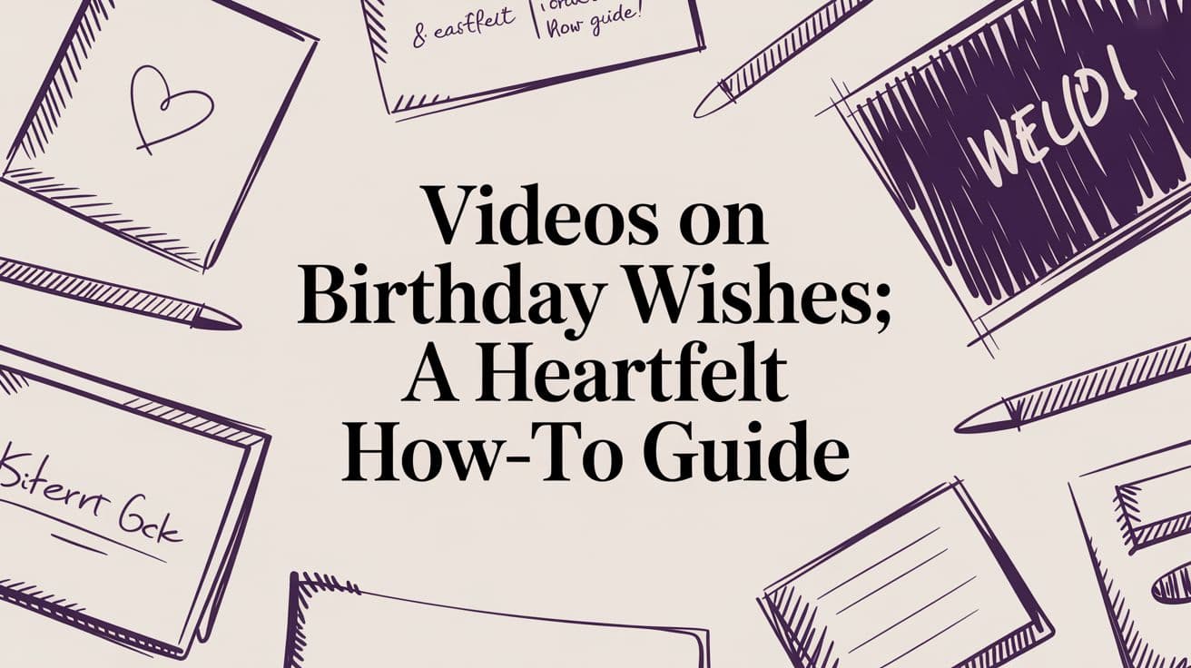 Videos on Birthday Wishes: A Heartfelt How-To Guide