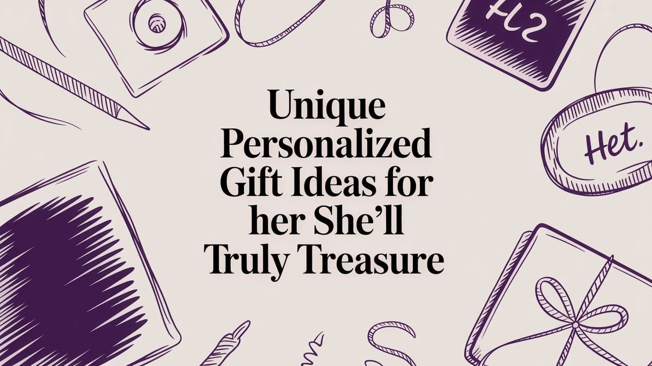 Unique Personalized Gift Ideas for Her She'll Truly Treasure