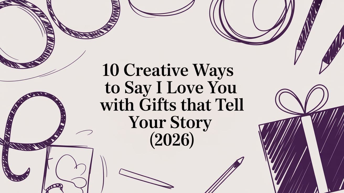 10 Creative Ways to Say I Love You With Gifts That Tell Your Story (2026)